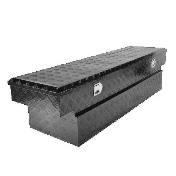 70x20x17 Inch Heavy Duty Aluminum Truck Bed Tool Box Low Profile Trailer Tongue Box for Pickup - Image 3