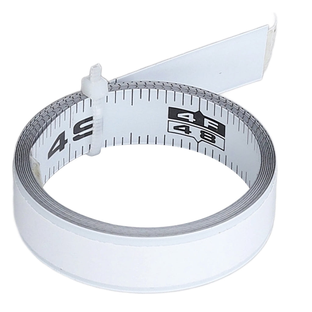 Measure Tape, Cuttable 4ft 48in Carbon Steel Right To Left Adhesive Measuring Tape For Work Bench - Image 2