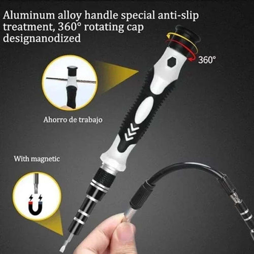 115-in-1 Precision Screwdriver Set, Super Durable Mini Professional Magnetic Repair Tool Kit, Small Screwdriver for P... - Image 2
