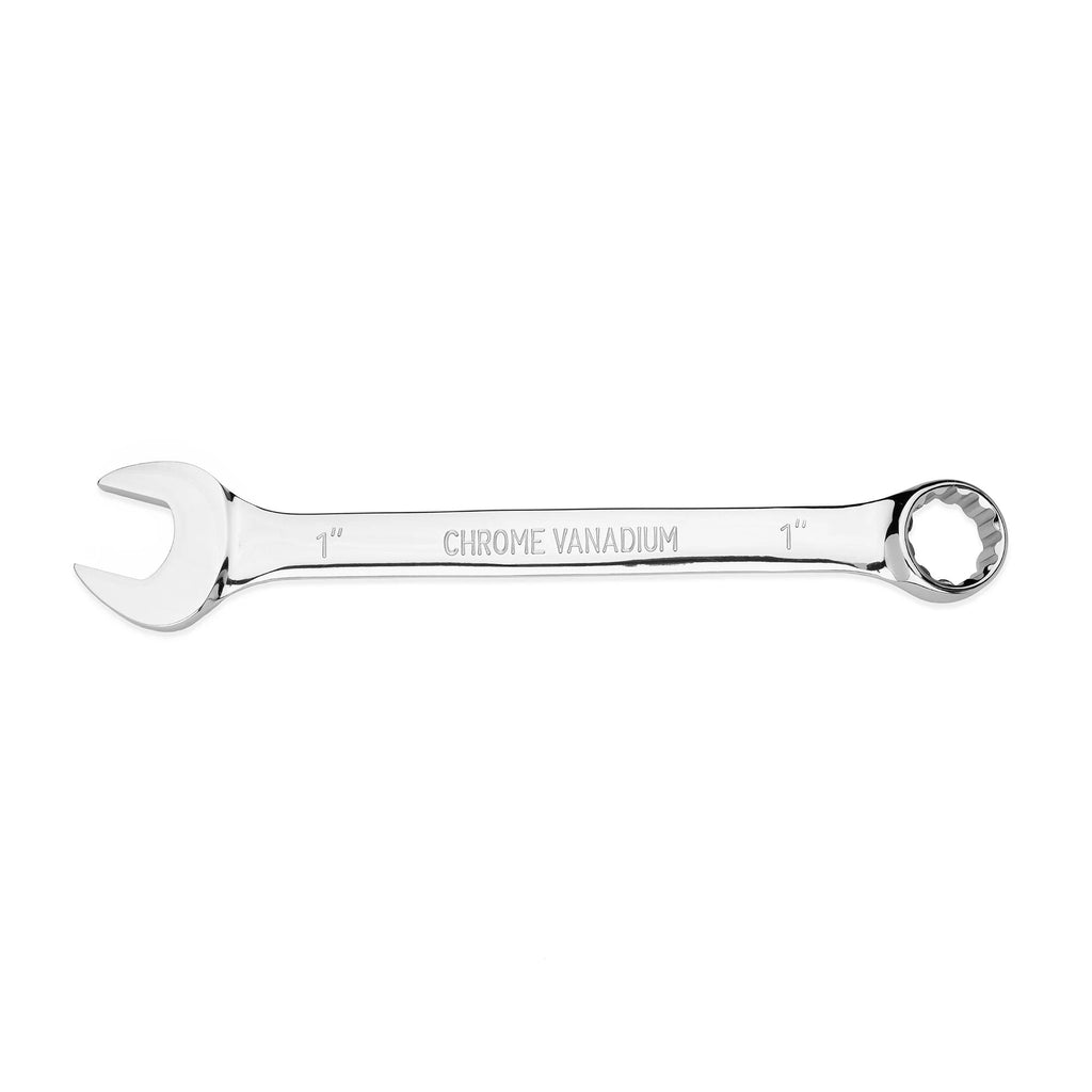 15-Piece SAE Combination Wrench Set with Tool Pouch, Chrome Finish - Image 4