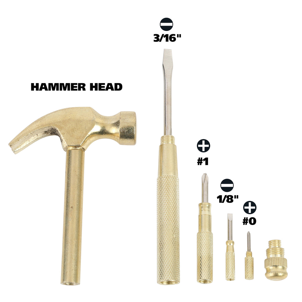 19006 5 in 1 Hammer and Screwdriver Set - Image 3