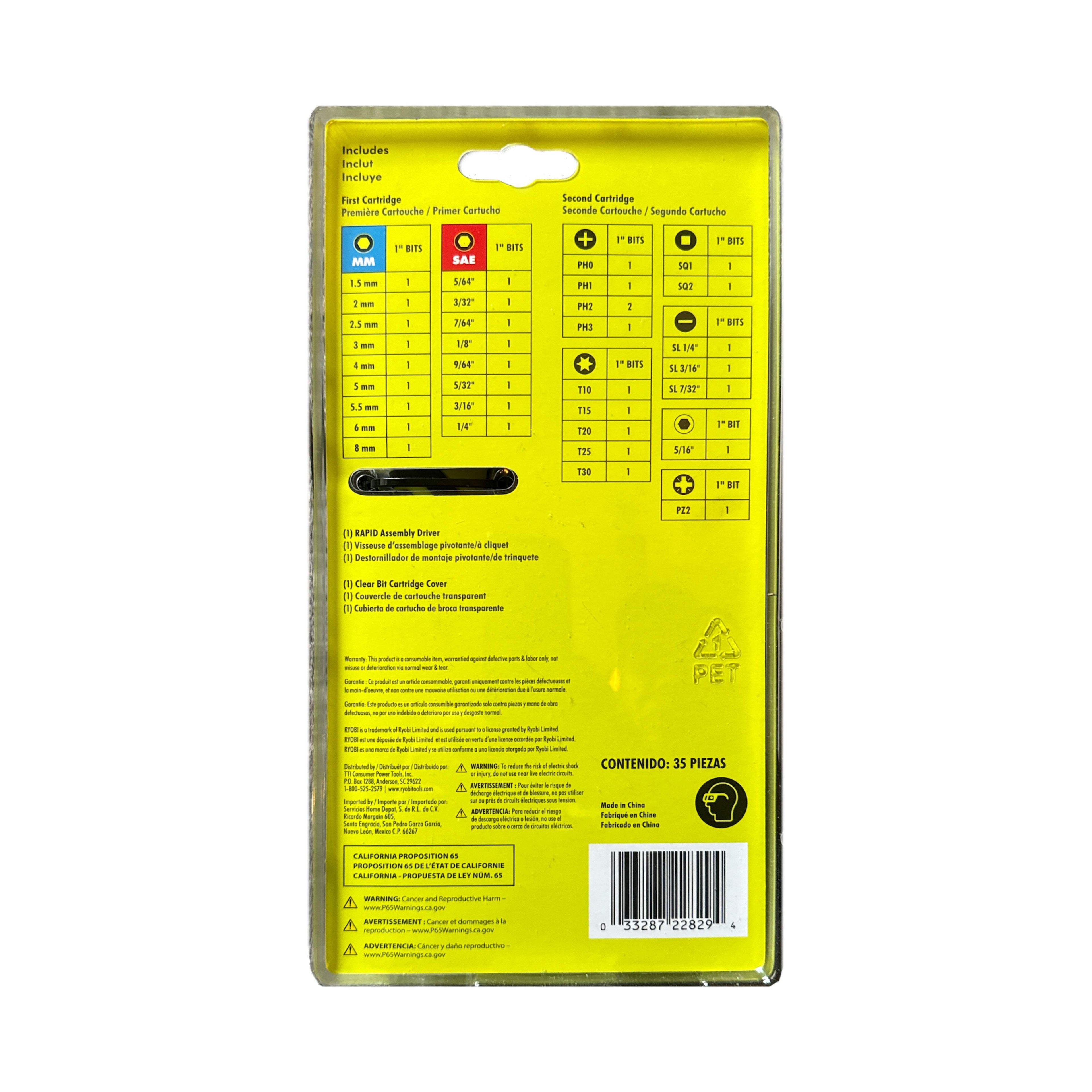 35 Pc. RAPID Assembly Screwdriver Set - Image 3