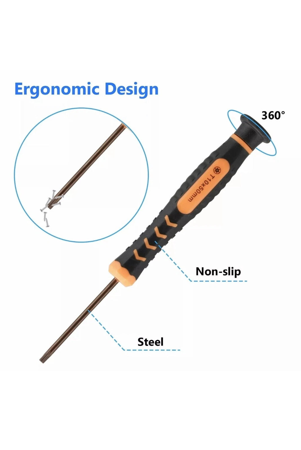 Tool Kit for Sony PlayStation 5, PlayStation 4 Pro & Nintendo Switch Repair Precision Screwdriver Set for Console Mai... - Image 5