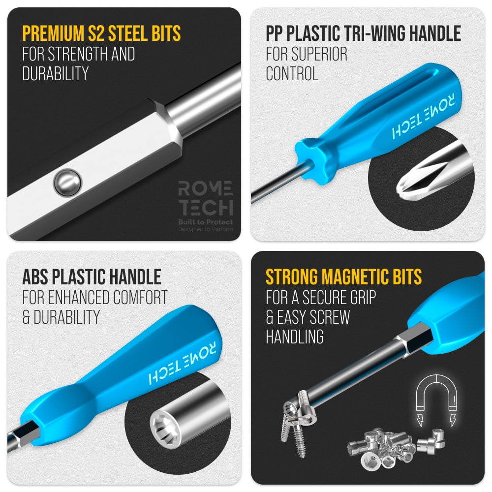 Gamebit Screwdriver 3.8mm 4.5mm & Tri-Wing Screwdriver Gameboy Set - Image 6