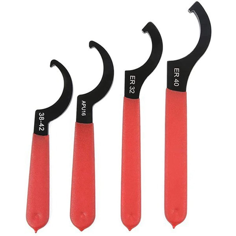 6pcs over Spanner Wrench Set for Suspension System Heavy Duty Adjustable Shock Wrench - Image 6