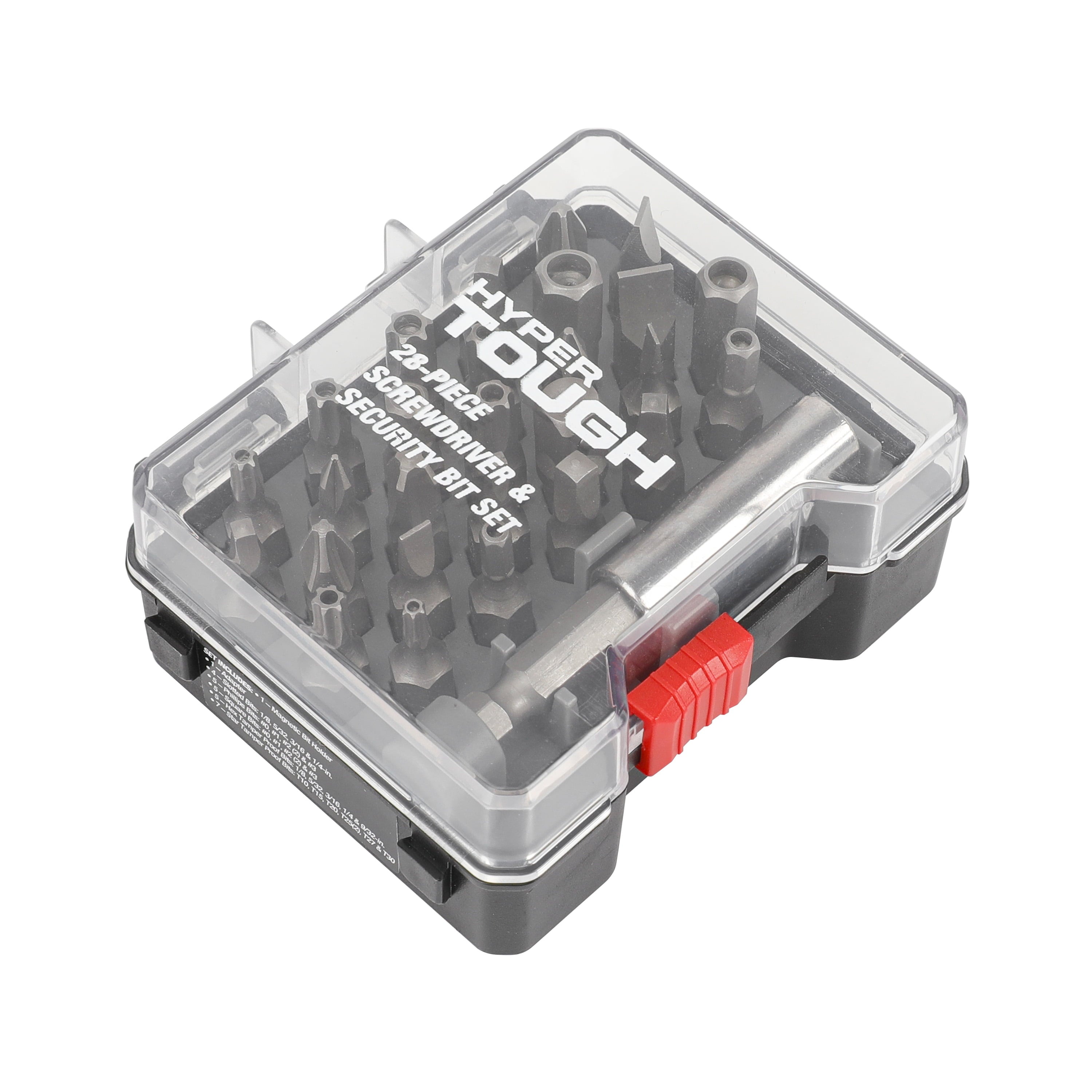 28-Piece Security and Screwdriver Bit Set in Case - Image 3