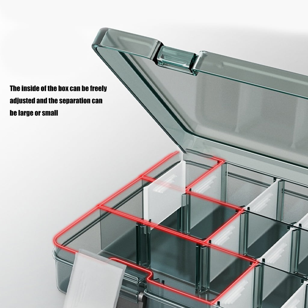 Plastic Tool Organizer Box Multifunctional Electronic Tool Box Rigid Transport Box for Car Mechanic Storage Tool - Image 6