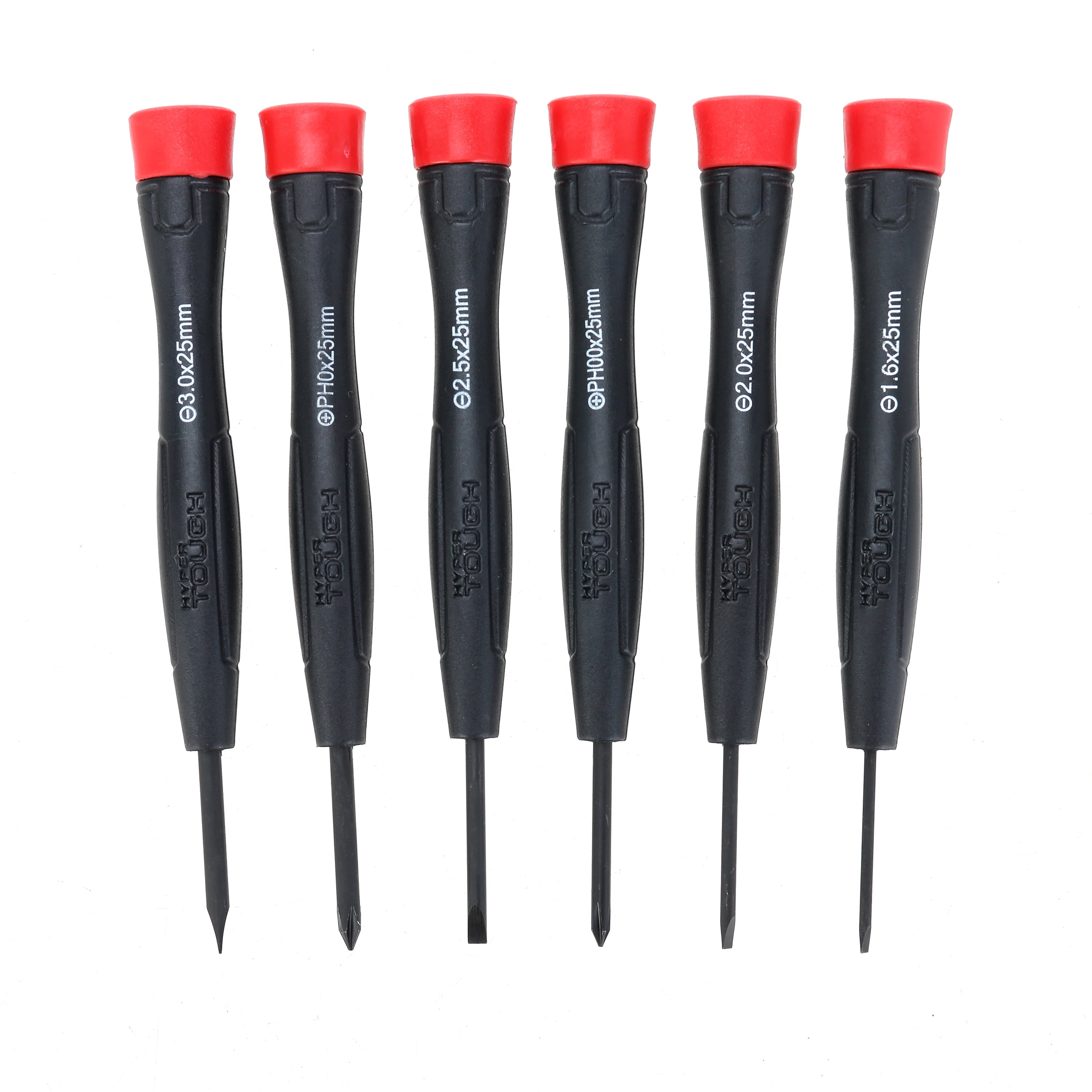6 Piece Multiple Tip Precision Screwdriver Set with Storage Case - Image 6
