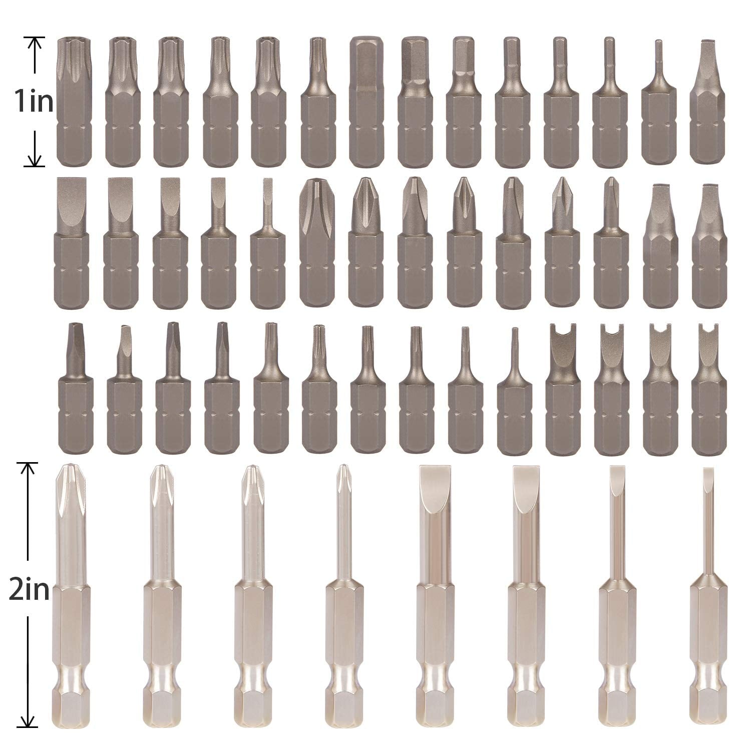 Right Angle Screwdriver, 1/4 Mini Ratchet Set,90 Degree Offset Ratcheting Wrench,Hex/Torx/Slotted/Phillips Magnetic Bits - Image 2