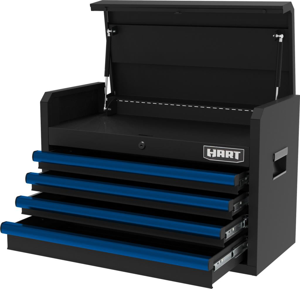 26-Inch 4-Drawer Heavy-Duty Steel Tool Chest, Locking Garage Storage Organizer - Image 3