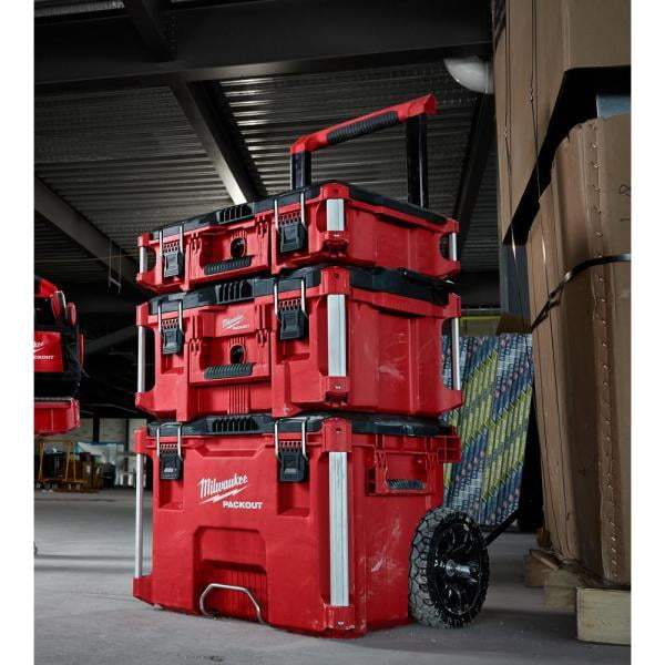 Milwaukee 48-22-8425 100-Pound Capacity Polymer Packout Large Tool Box - Image 3