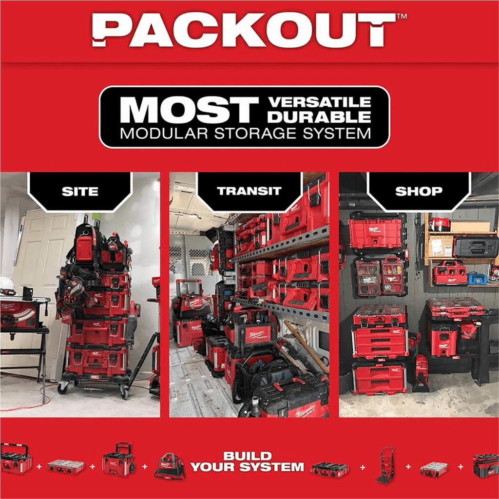 PACKOUT Storage Tool Boxes & Organizers Black, 1 lb - Image 3