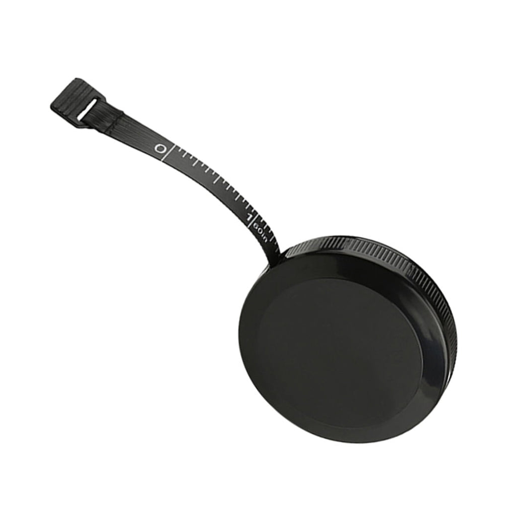 Raindrops 1.5m Flexible Measuring Tape Tool in Black, ABS PVC Material, Portable and Lightweight for Home and Use - Image 5