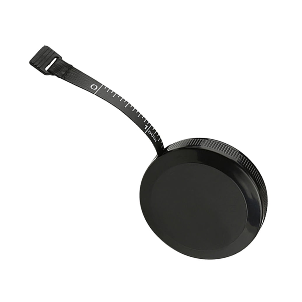 Raindrops 1.5m Flexible Measuring Tape Tool in Black, ABS PVC Material, Portable and Lightweight for Home and Use - Image 5