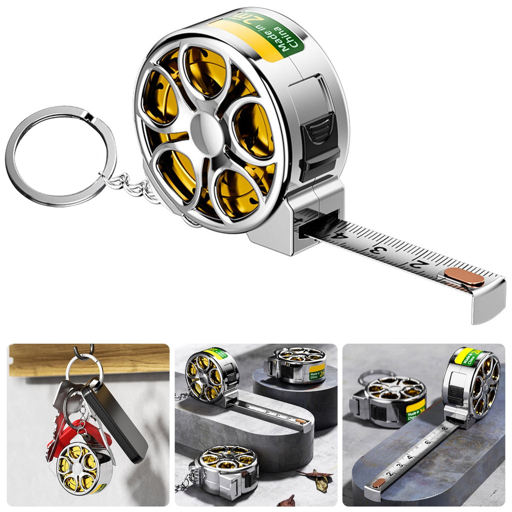 Lightweight 2M Stainless Steel Measuring Tape Ruler ABS Shell Design Easy To Carry For Crafting Various Measuring Needs - Image 2