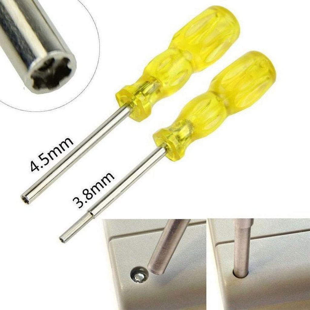 3.8mm 4.5mm Screwdriver Bit for NES SNES N64 for Game Boy For Nintendo Security Tool Repair Screwdriver Set ( 2PCS ) - Image 3