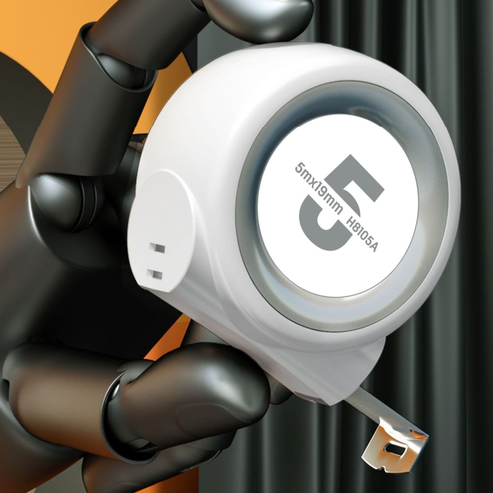Tape Measure, Easy to Read Measuring Tape Retractable With Lock for Woodworking Sewing Construction Site - Image 6