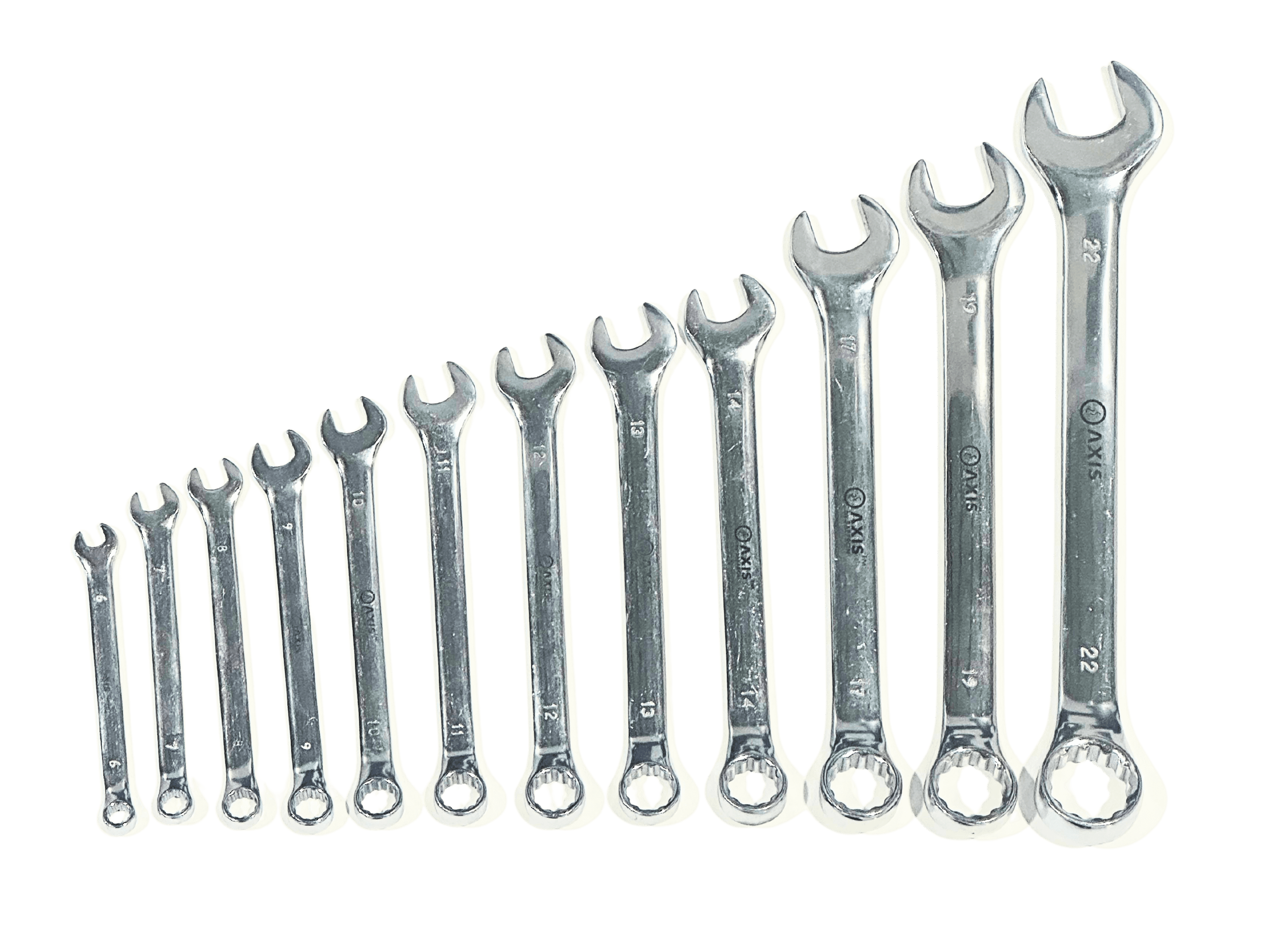 AXIS TAU360 CR-V Metric Combination Wrench Set 6-22mm-12 Pieces - Image 5