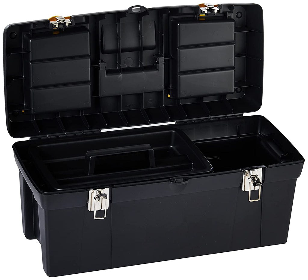 Series 2000 Metal Latch Tool Box With Tote Tray, 24 In. - Image 3