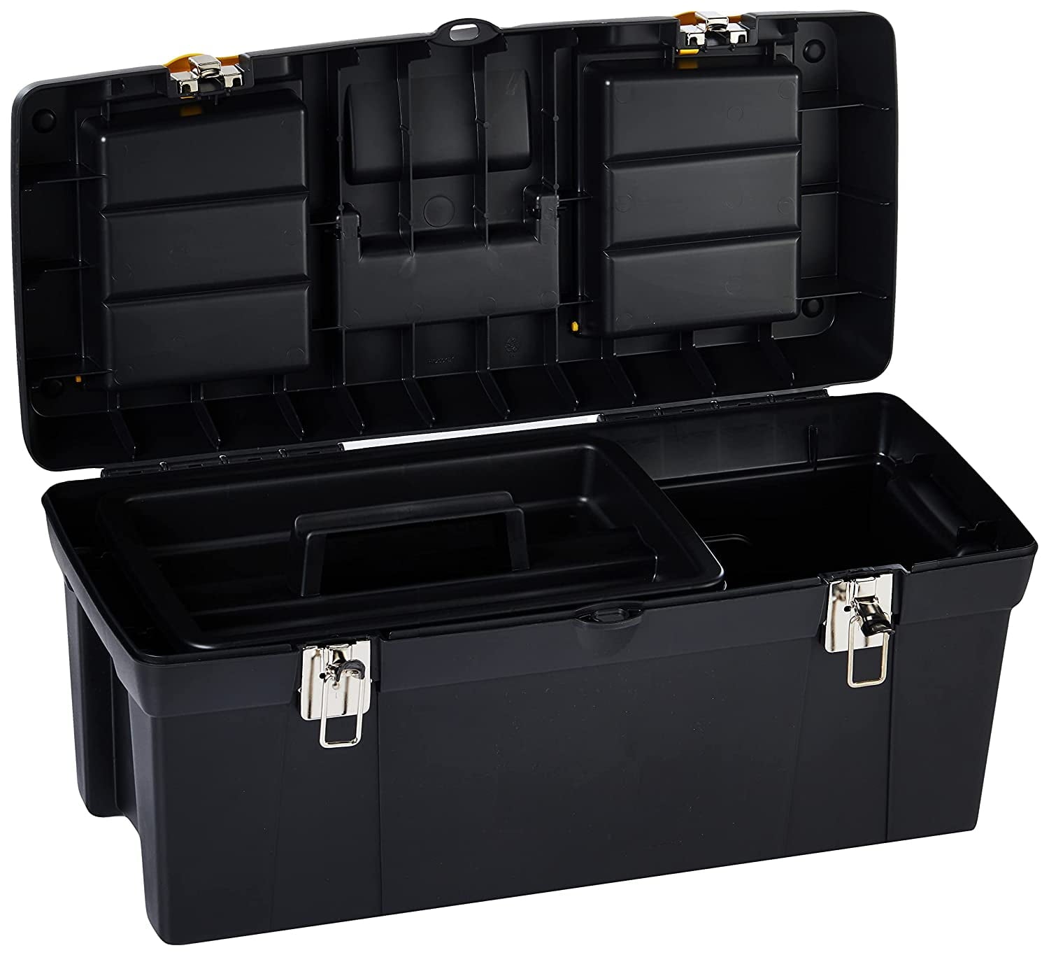 Series 2000 Metal Latch Tool Box With Tote Tray, 24 In. - Image 3