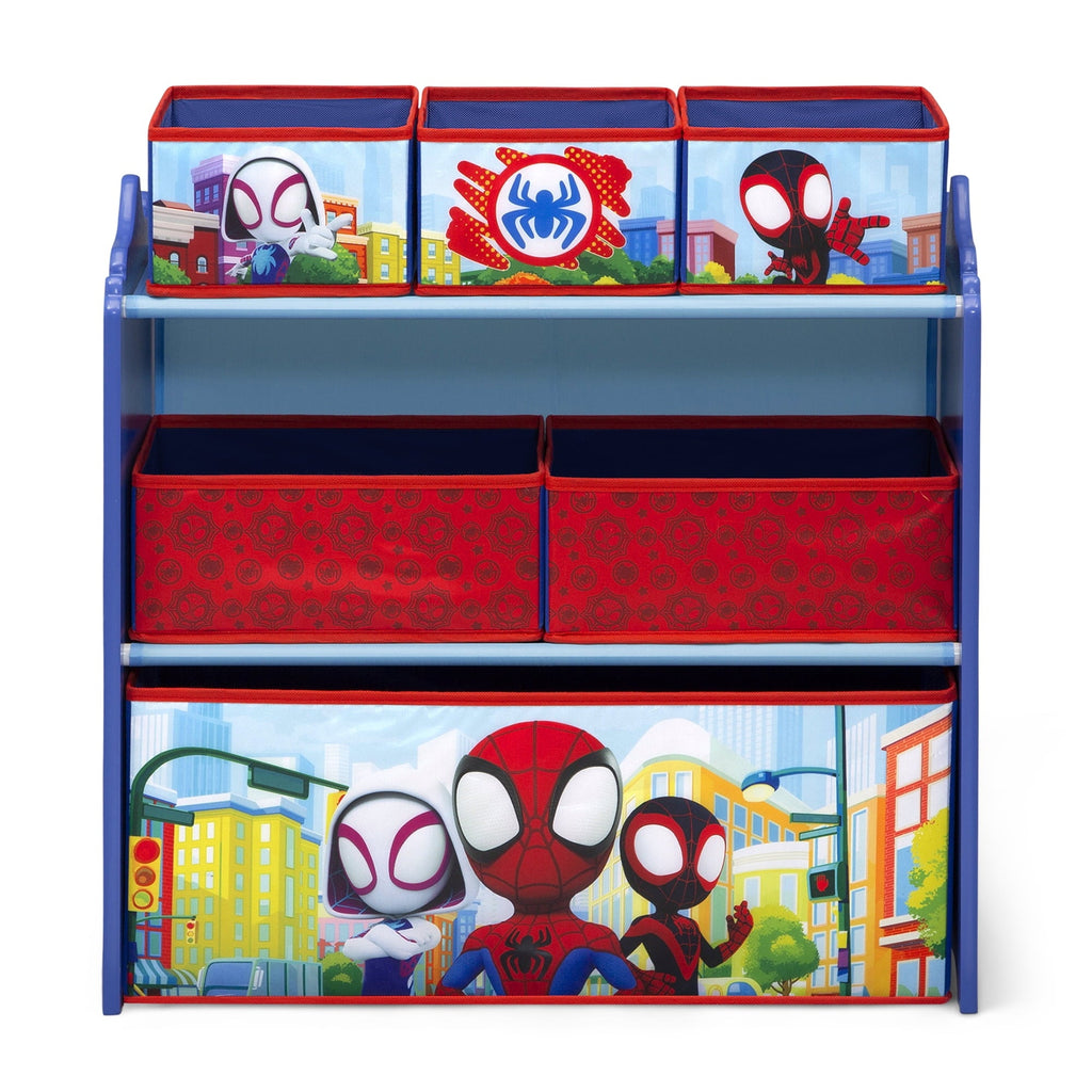Design and Store 6 Bin Toy Storage Organizer by