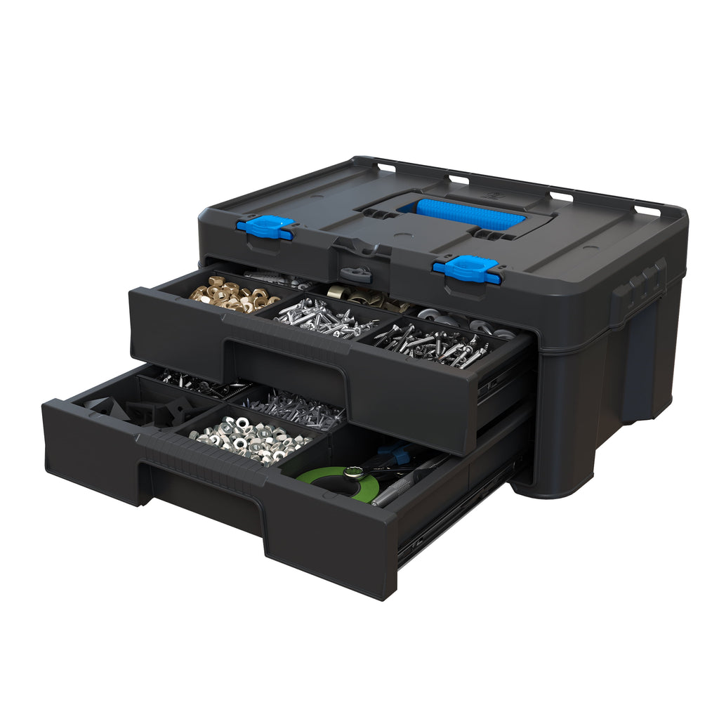 Two Drawer Tool Box, Fits 's Modular Storage - Image 2
