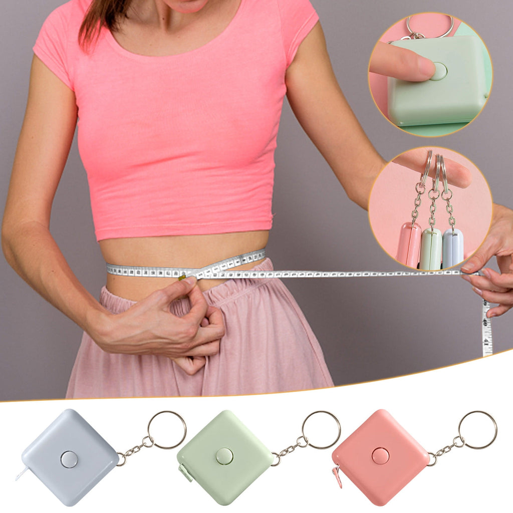for Cm Round Automatic Retractable Soft Colorful Ruler Fruit Automatic Telescopic Circumference - Image 2