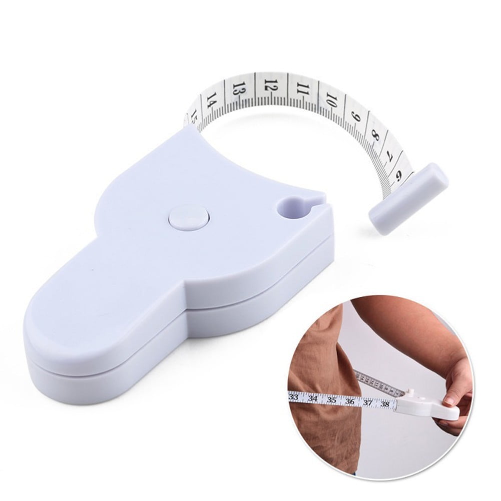 150cm Measuring Tape Automatic for Body Weight Loss, Fitness, Sewing, Tailor Hand, and Metric Centimeter Measurement,... - Image 5
