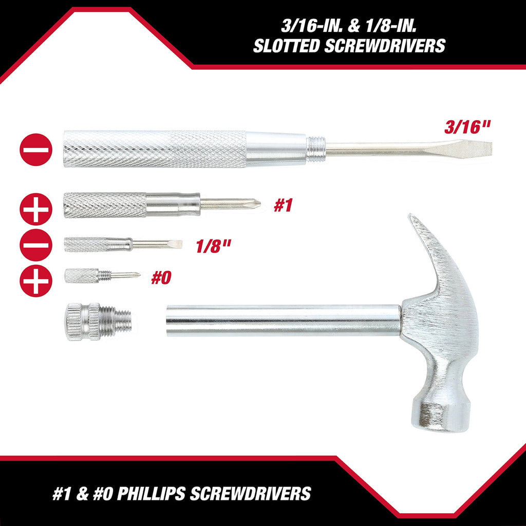 5-in-1 Hammer & Screwdriver Set - Image 5