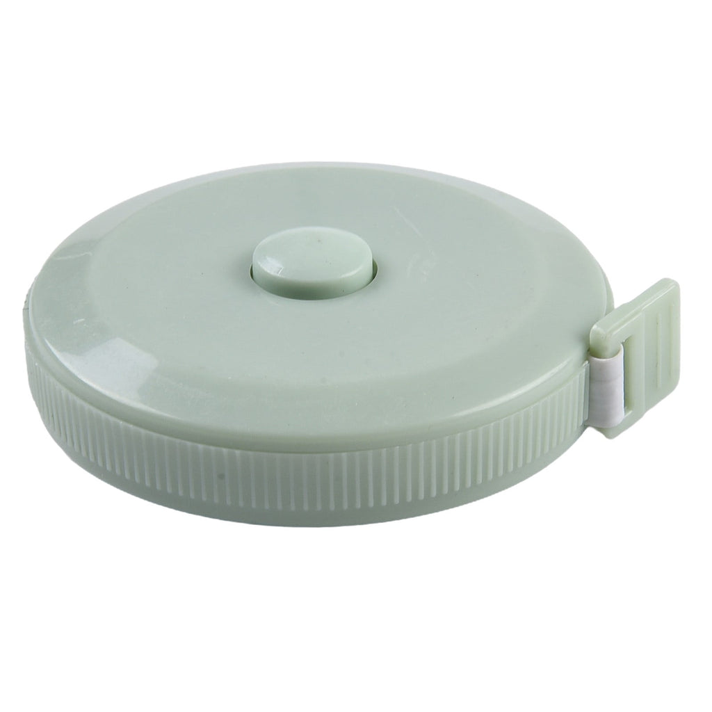 1pc Retractable Body Measuring Tape 1.5M Measure Ruler For Dress Makers Tailors Green - Image 3