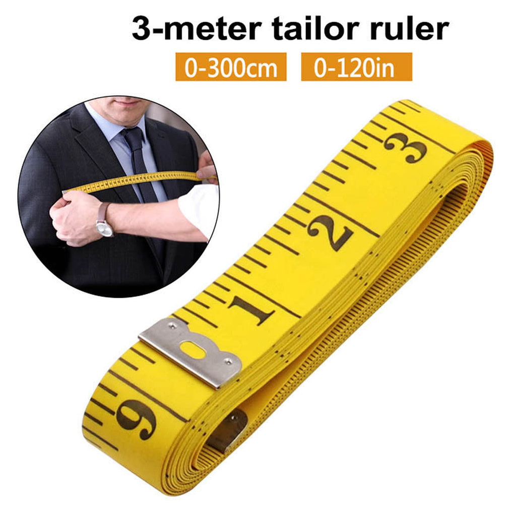 Soft Tape Measure for Sewing Tailor Cloth Ruler, Double-Scale Soft Tape Measuring Weight Loss Medical Body Measuremen... - Image 2