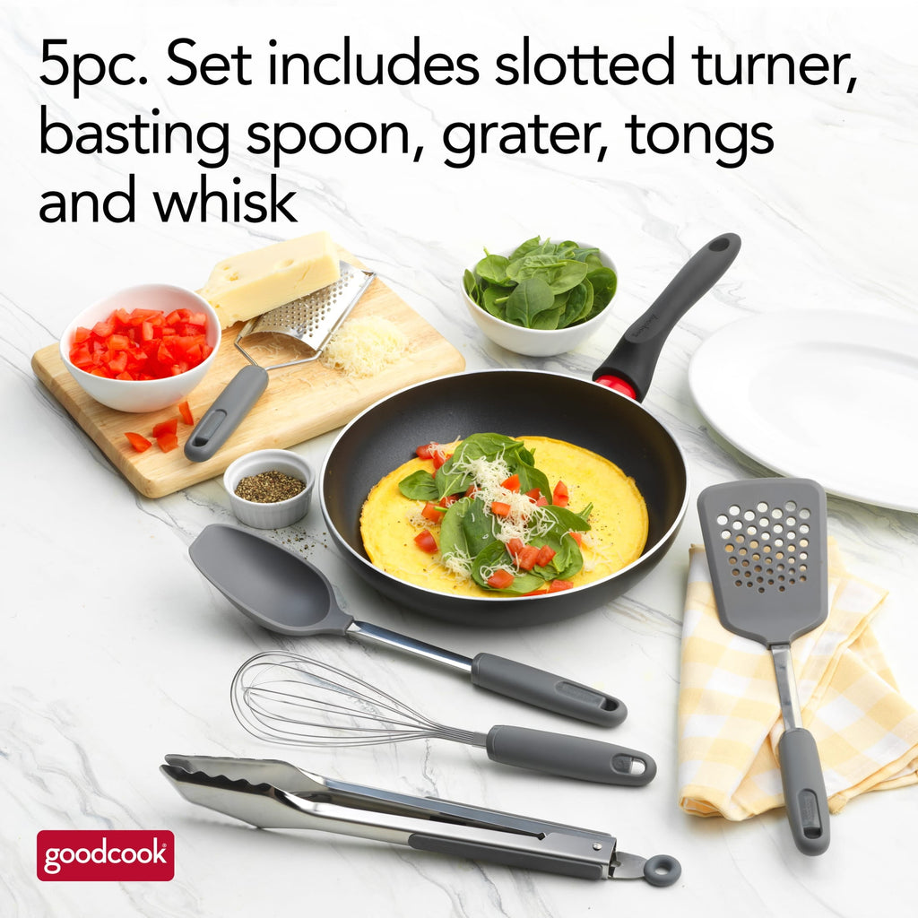 Pro 5 Piece Kitchen &amp; Cooking Gadget Tool Set