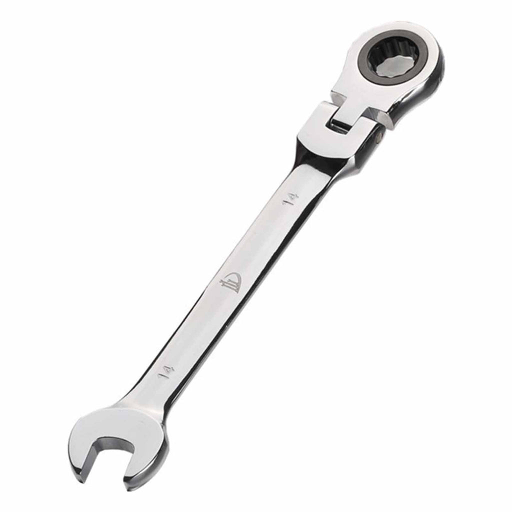 8-19mm Flexible Adjustable Head Gear Ring Ratchet Action Wrench Spanner Set 8-19Mm 72 Tooth for Vehicle Maintenance - Image 2
