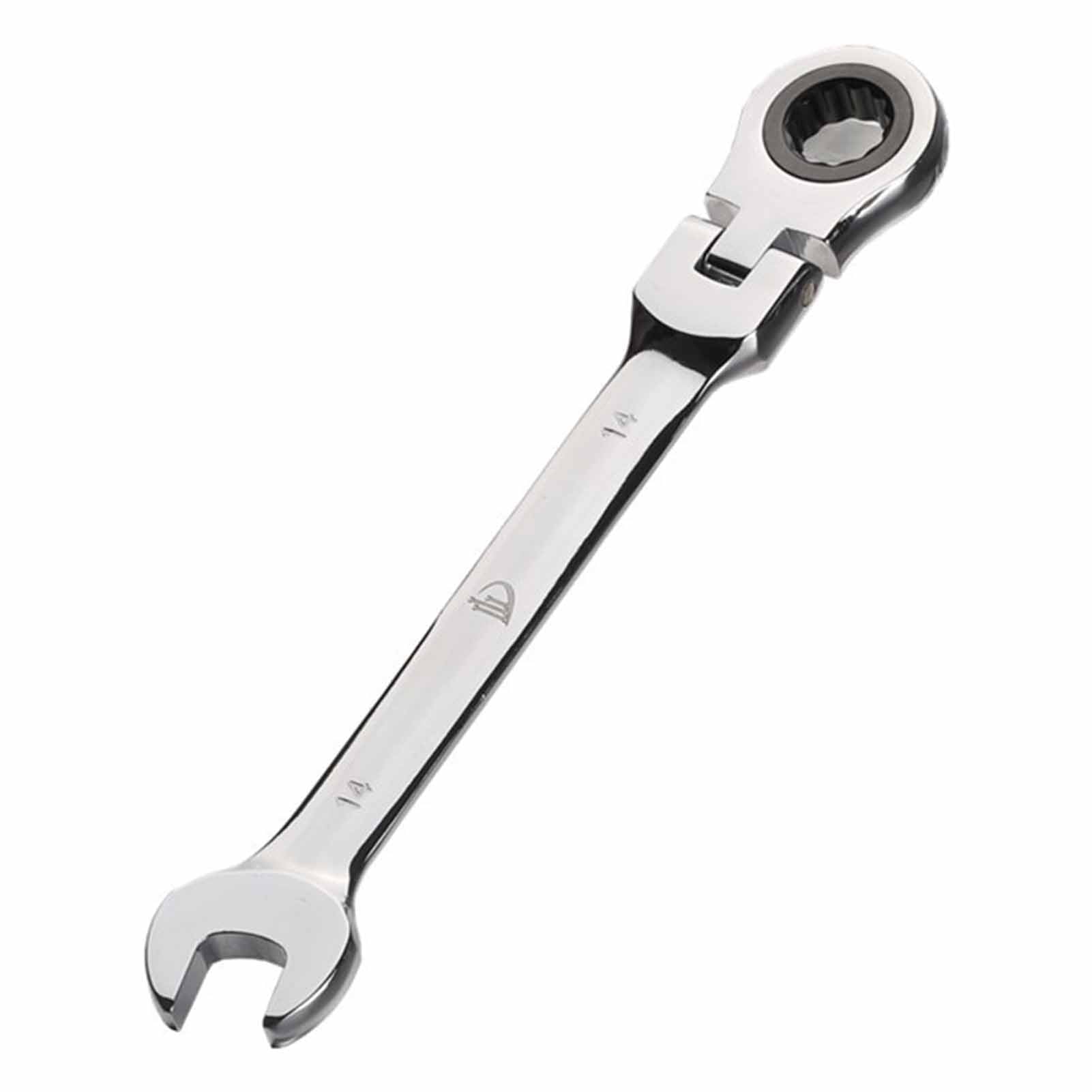 8-19mm Flexible Adjustable Head Gear Ring Ratchet Action Wrench Spanner Set 8-19Mm 72 Tooth for Vehicle Maintenance - Image 2