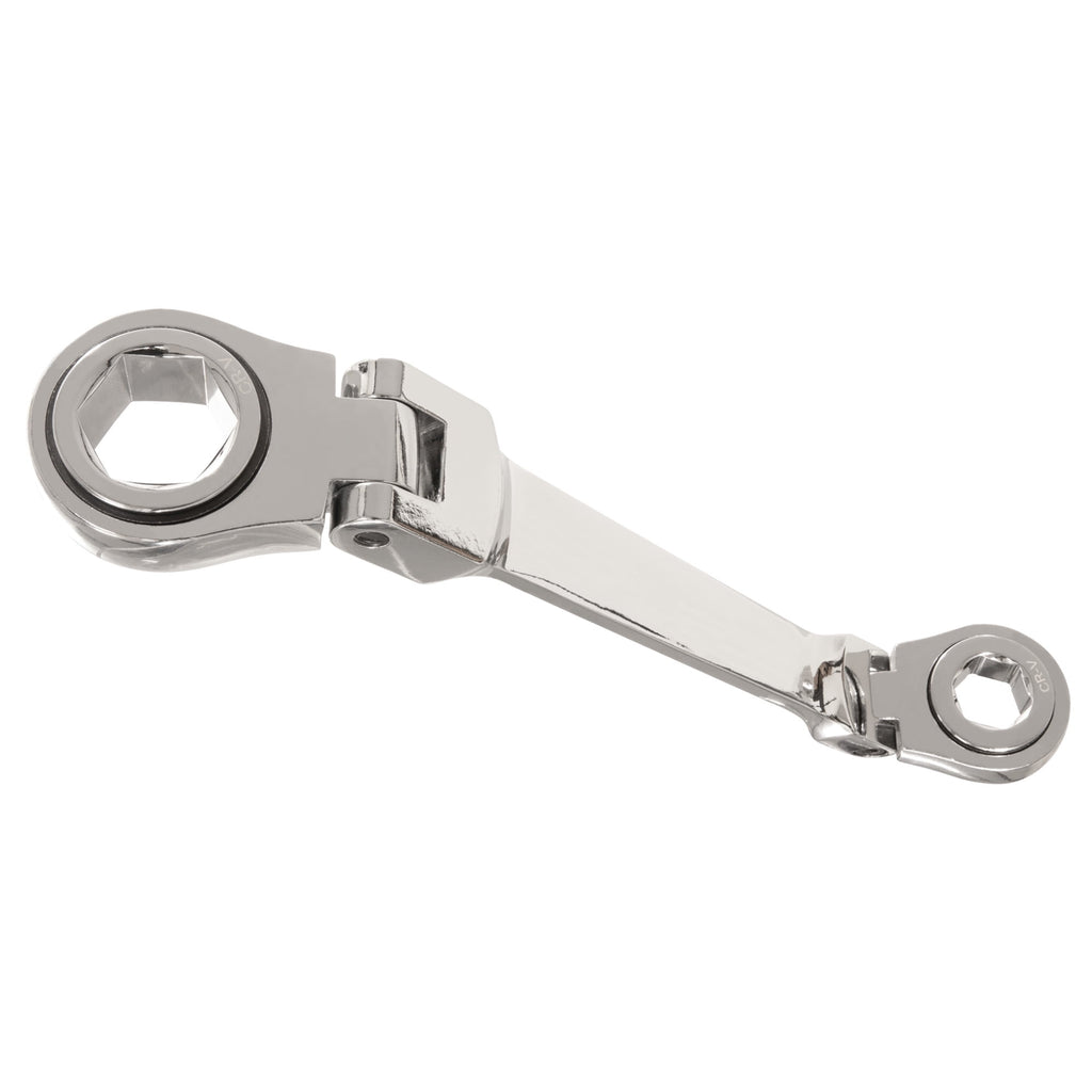 W30648 7-in-1 Flex-Head Ratcheting Wrench Set - 72 Teeth, Chrome Vanadium Steel, Low Profile, Reusable Case - Image 4
