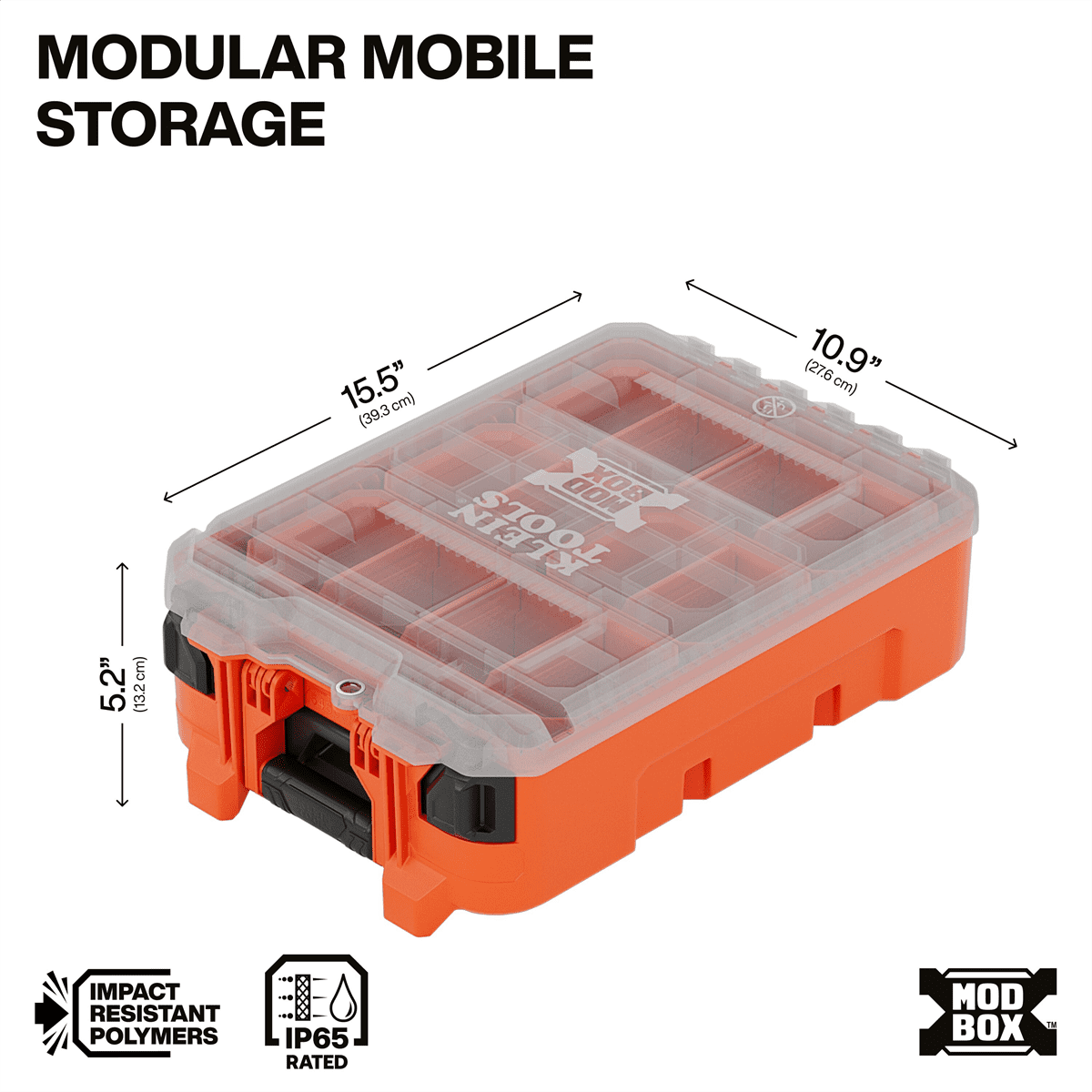 Klein Tools MODbox Component Box, Half Width - Image 2