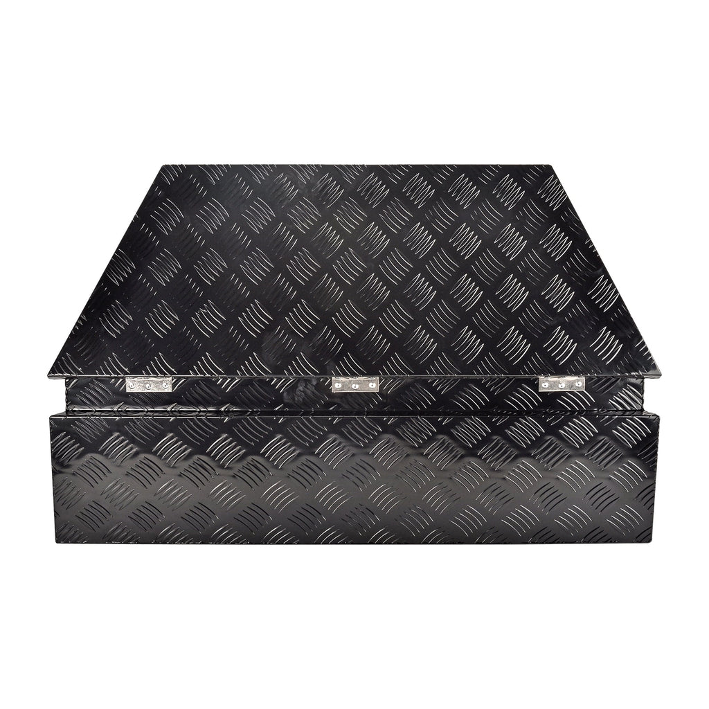 39 Inch Aluminum Trailer Tongue Tool Box Truck Bed Toolbox Underbody Storage - Image 2