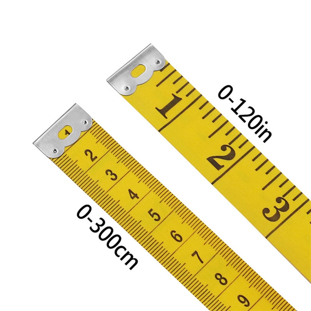 Portable Tape Measure 120-Inch for Extra Long Flexible Ruler Metric/Imperial Measuring Tape Clothes Height Body Weight U - Image 4
