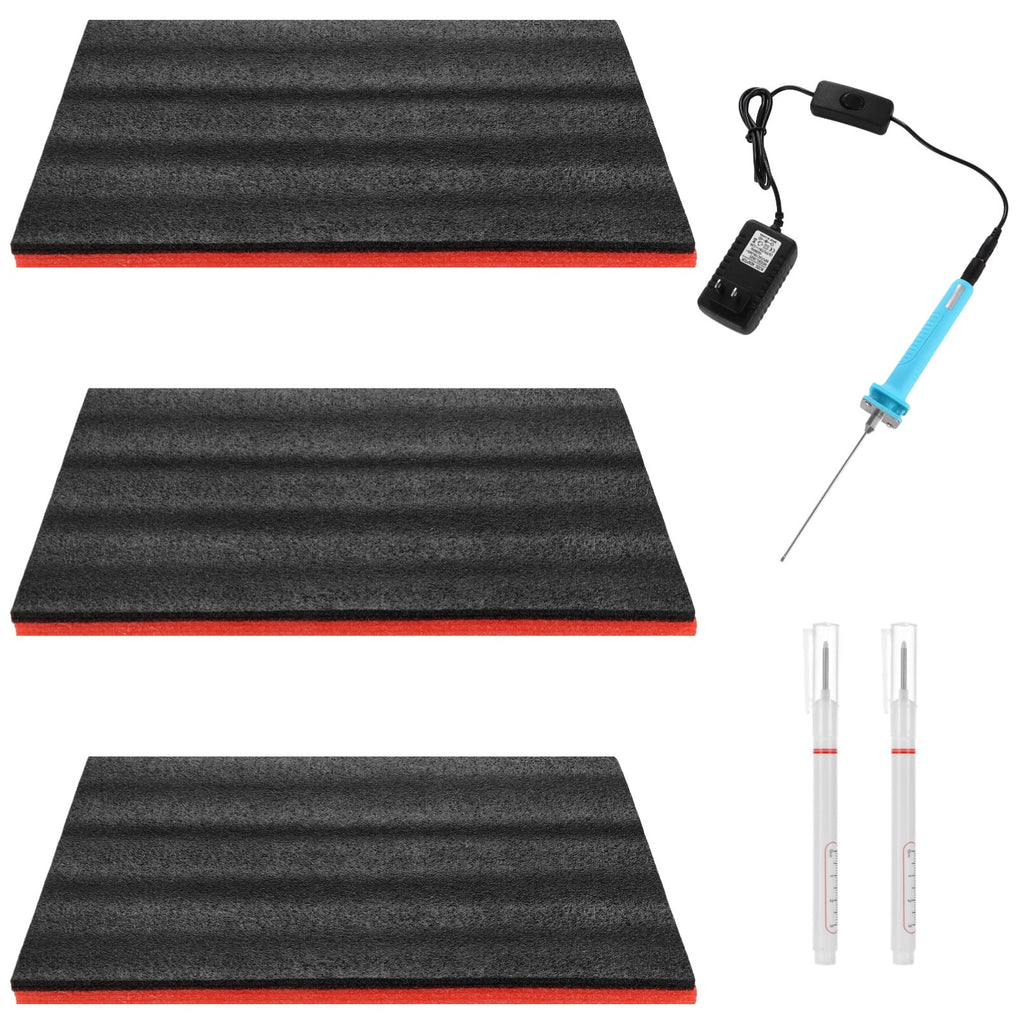 Sets,Including 3 Liners,1 Cutter, and 2 Marker Pens,Adjustable Organizers,Non-Slip Liner Mats for Storage - Image 2