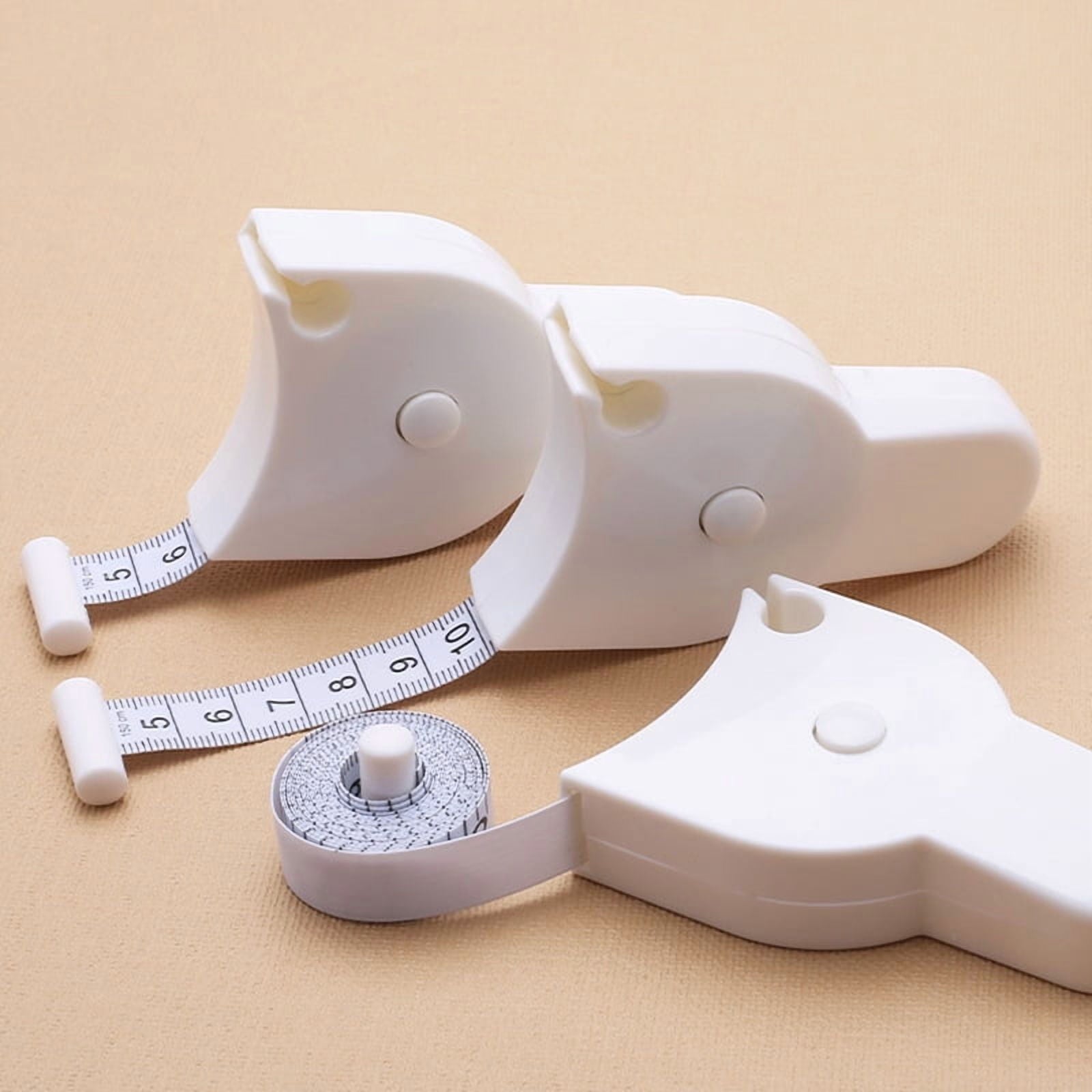 2pcs Tape Measure Body Measuring Tape Sewing Ruler Tools Centimeter Tapes For Body Meter Measure White Tools - Image 3