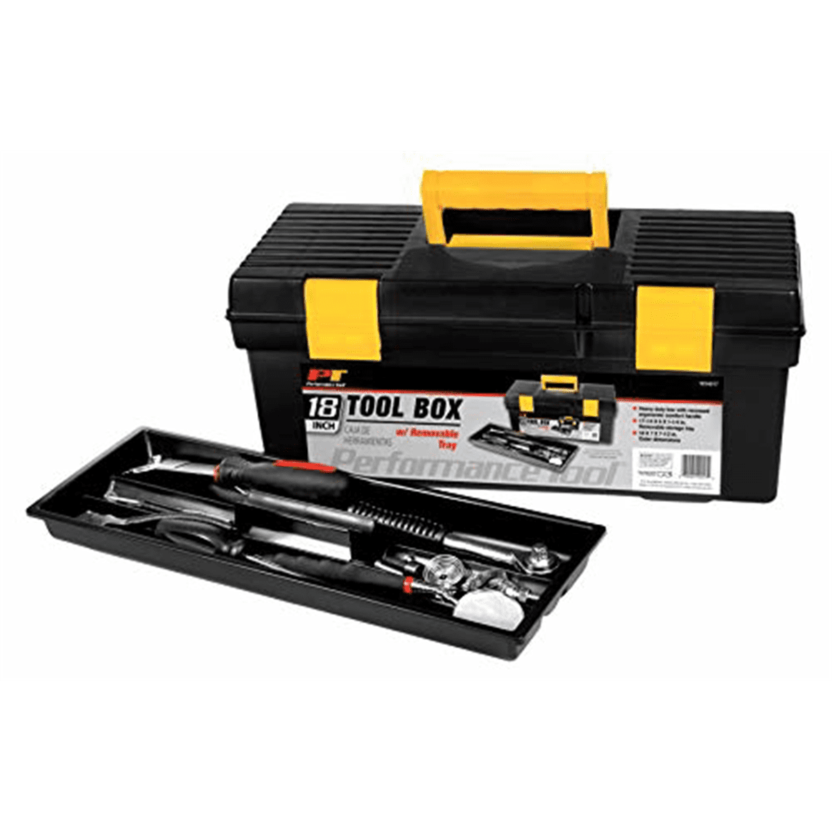 18"" Plastic Tool Box - Image 3
