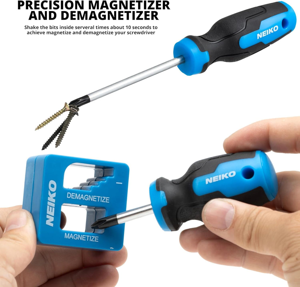 01379A Master Screwdriver Set, 32 Piece Magnetic Precision Screwdrivers, Phillips, Flathead, Slotted, and Torx Driver... - Image 4