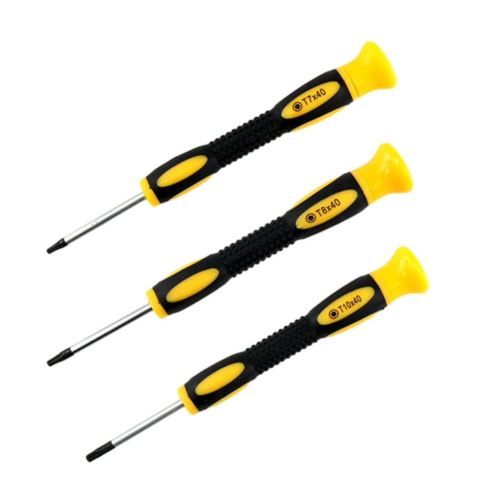 7pcs/set Steel Torx Screwdriver Set with Hole Magnetic T3 T4 T5 T6 T7 T8 T 10 Screw Driver Kit for Telephone Repair H... - Image 3