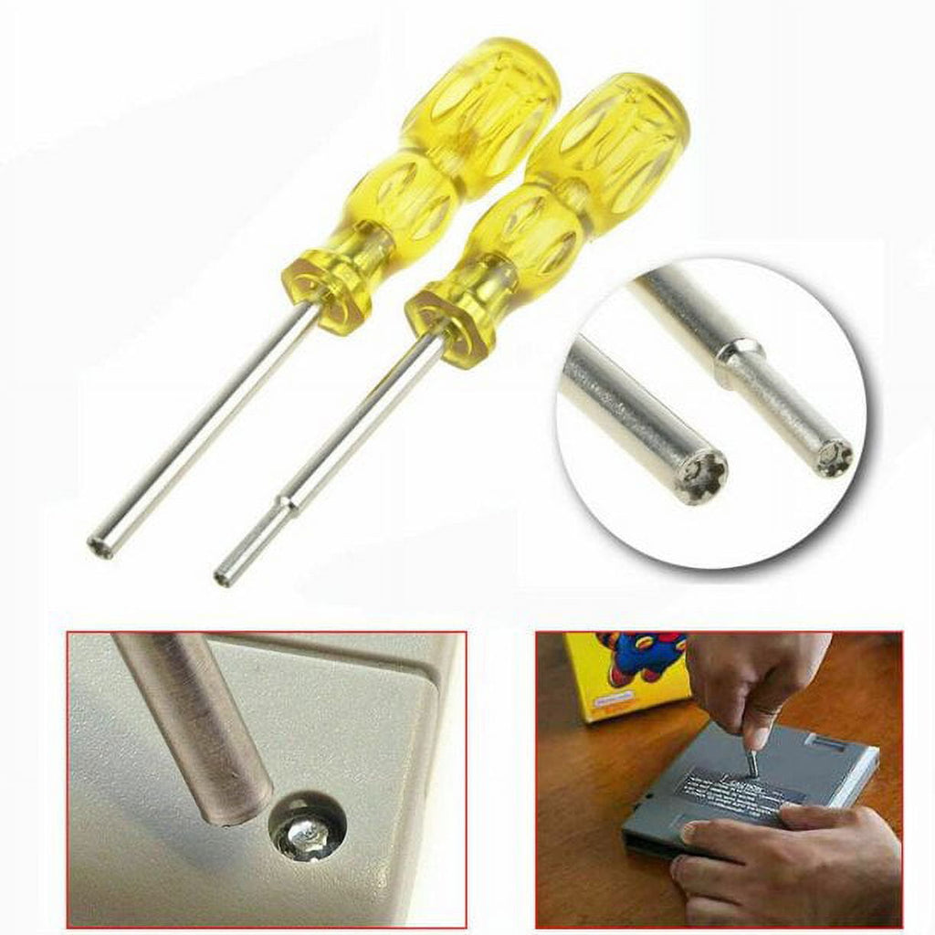 3.8mm 4.5mm Screwdriver Bit for NES SNES N64 for Game Boy For Nintendo Security Tool Repair Screwdriver Set ( 2PCS ) - Image 2