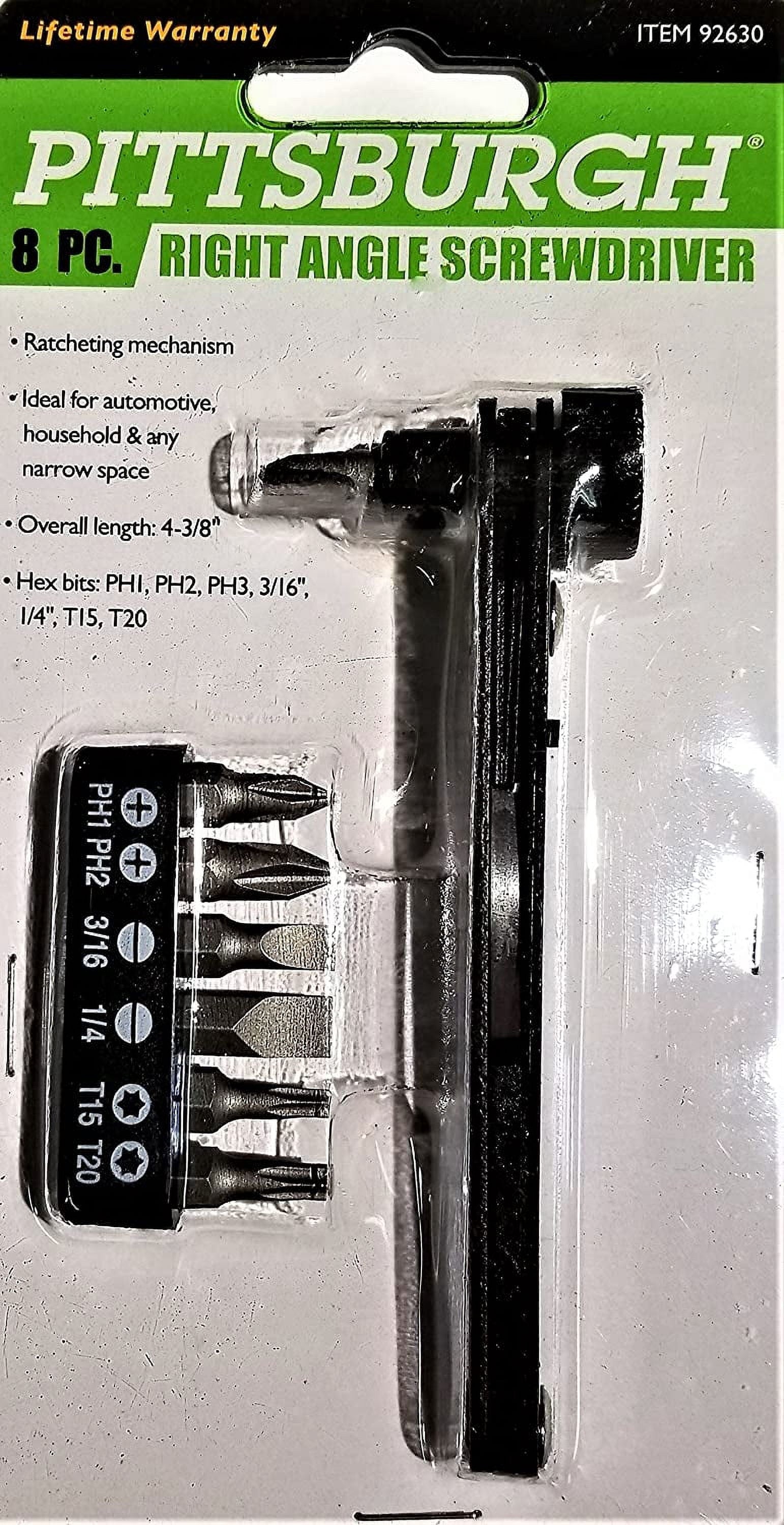 8 Piece Right Angle Screwdriver Set - Image 5