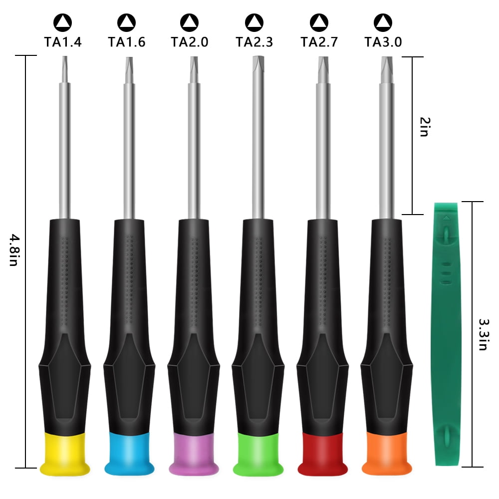 Triangle Head Screwdriver Set, 6 PCS Repair Insulation Set, Triangle Driver Set for Thomas McDonald's Toy, Suitable for Electronic Equipment - Image 2