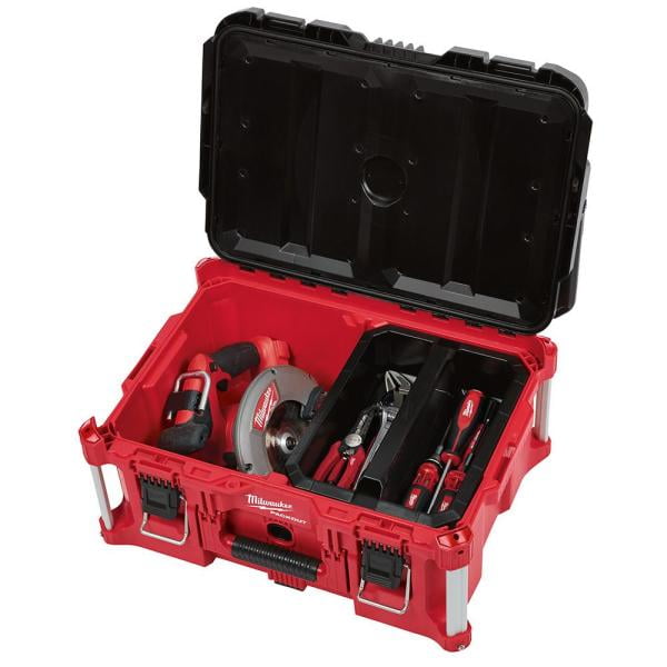 Milwaukee 48-22-8425 100-Pound Capacity Polymer Packout Large Tool Box - Image 4