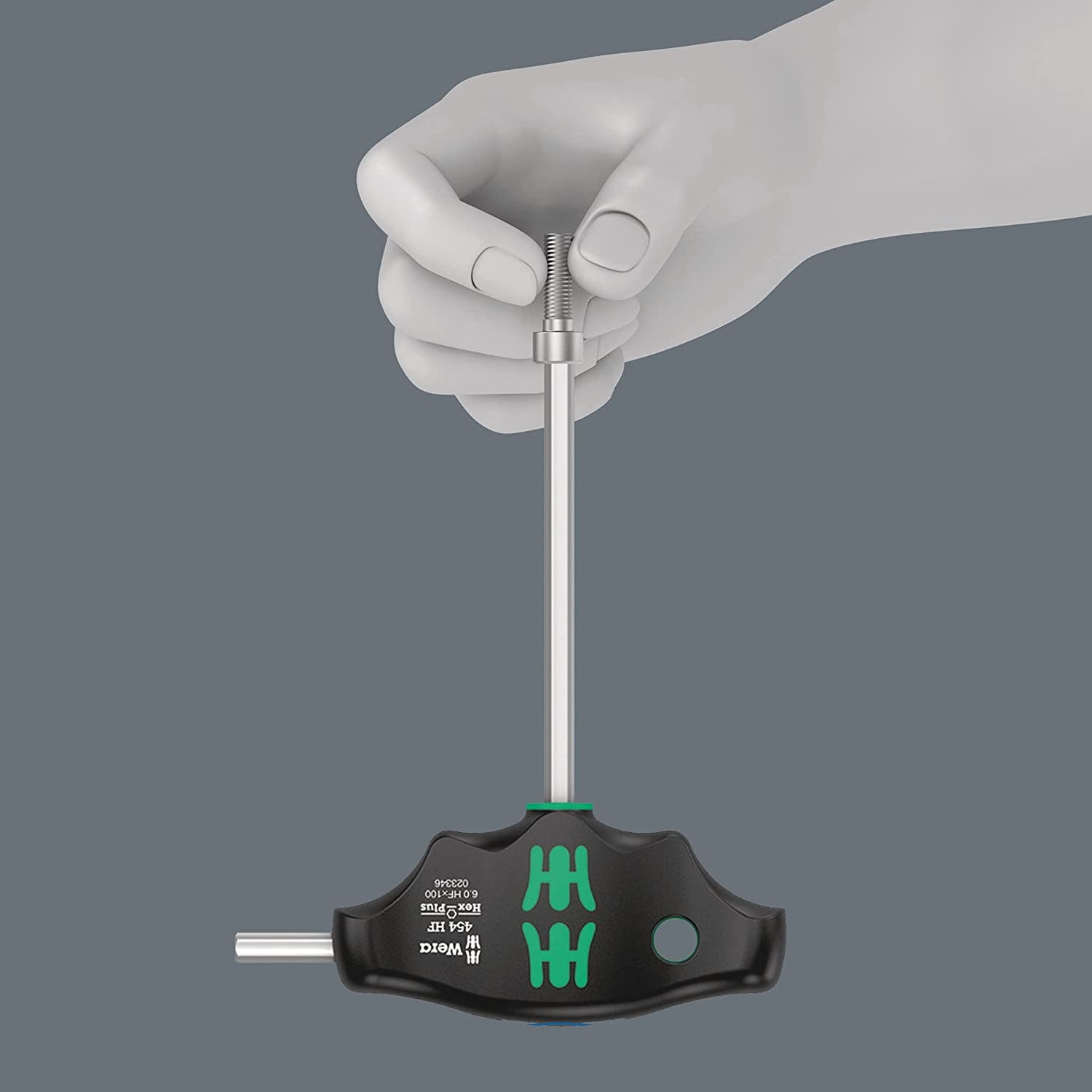 Tools 05023454001 - 454/10 HF Imperial T-handle Hex-Plus Screwdriver Set w/ - Image 5