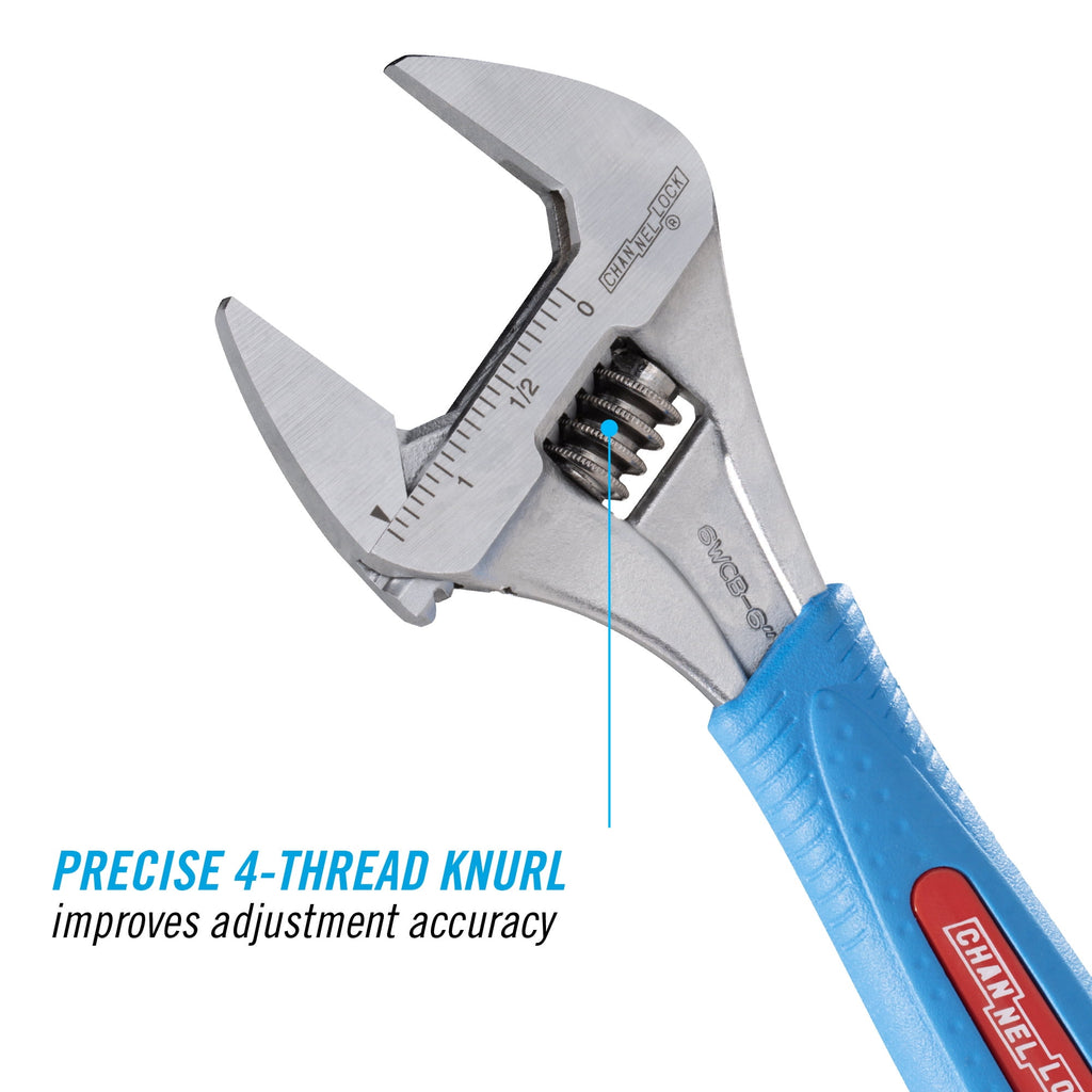 CODE BLUE WideAzz Adjustable Wrench Set, Includes Jaw Capacity of 1.34, 2-inch, 2 pieces (WS-) - Image 4