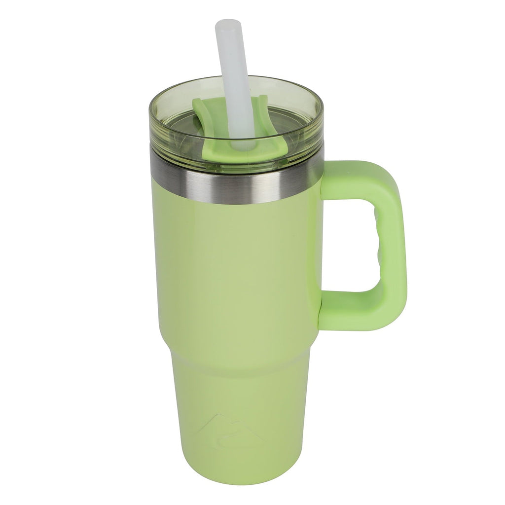 Ozark Trail 18 oz Stainless Steel Insulated Tumbler with Handle, Black